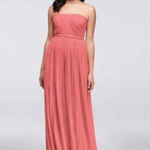 Coral Elegant Dress